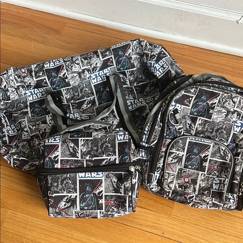 Pottery Barn Kids Black and Gray Backpack for Everyday Use
